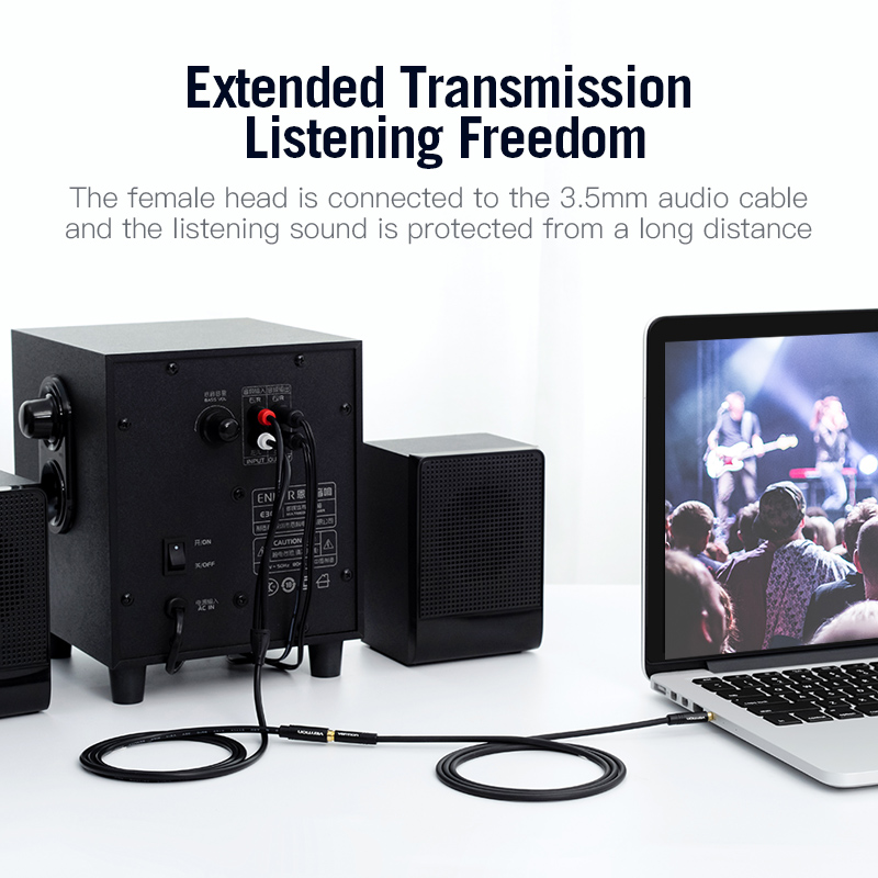 Vention Jack 3.5mm Female to 2 - огляд і ціна Home Cinema Tv